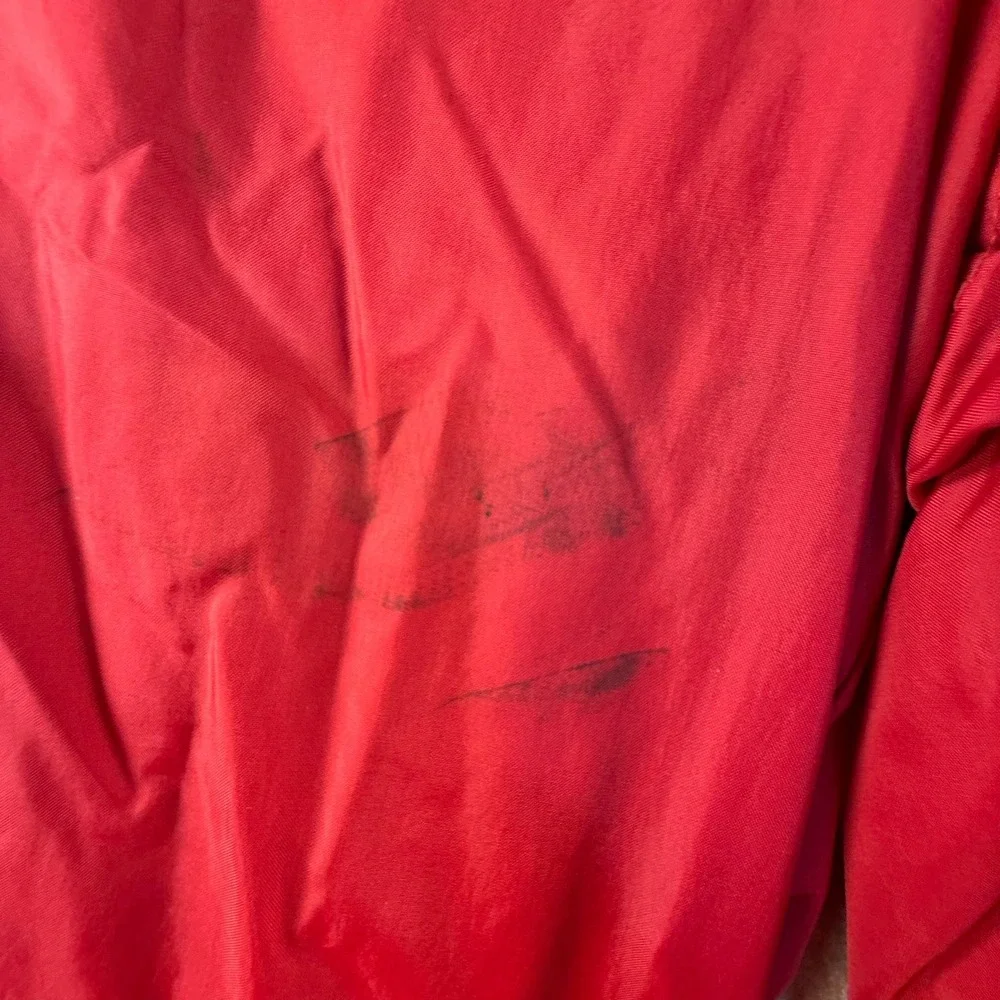 Vintage Nike Red Windbreaker Track Pants Mens XL Lined Athletic Trousers P0789